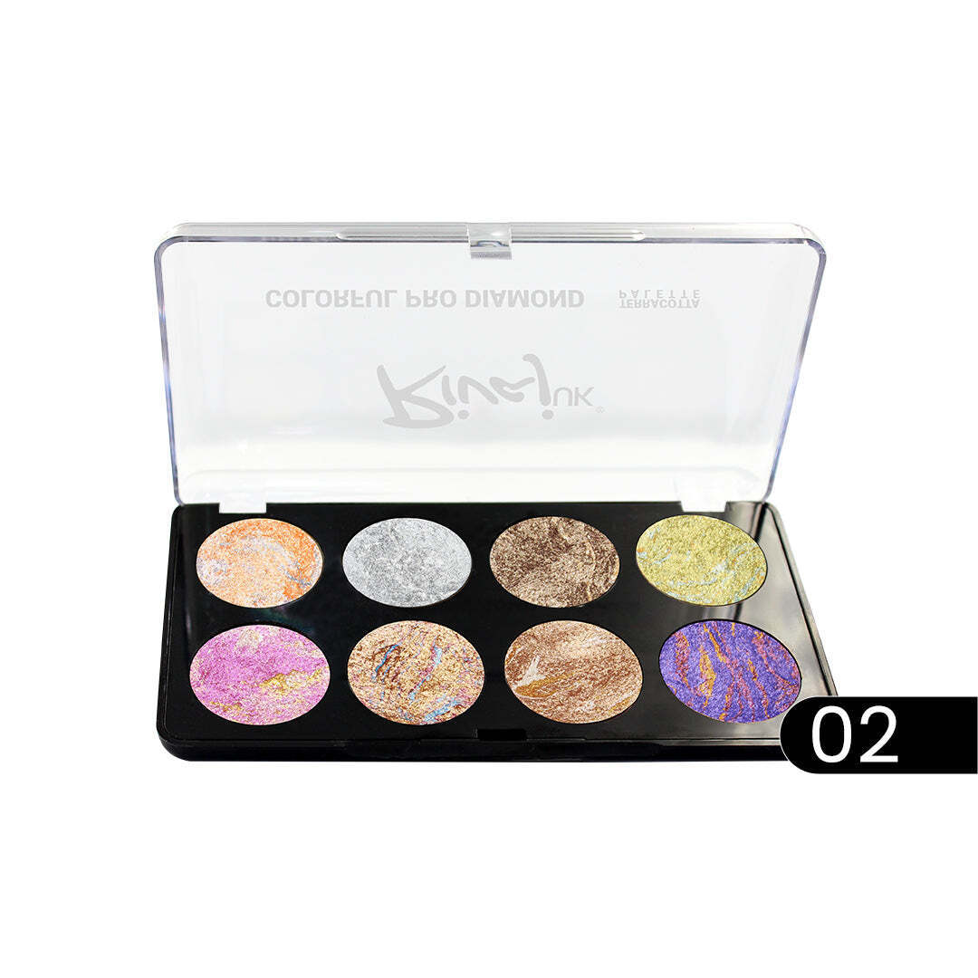 Colorful Pro Diamond Terracotta Palette (8 In 1)