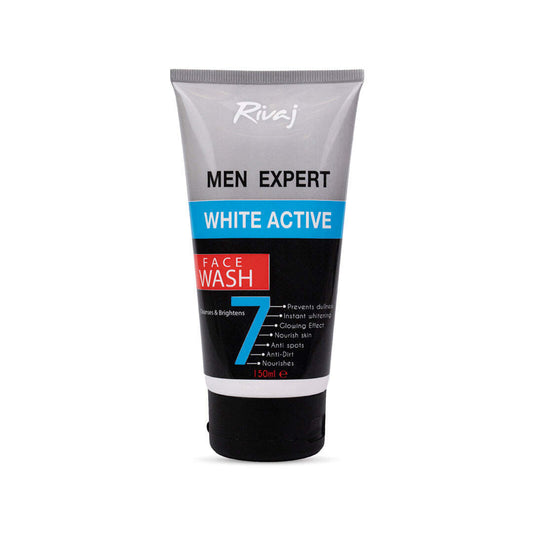 Men Expert White Active Face Wash