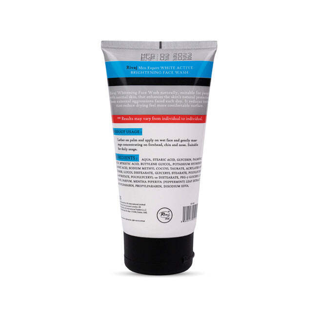 Men Expert White Active Face Wash