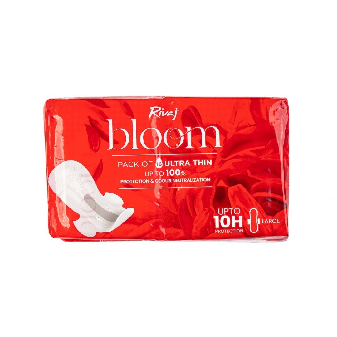 Ultra Thin Bloom Sanitary Pads (Large)